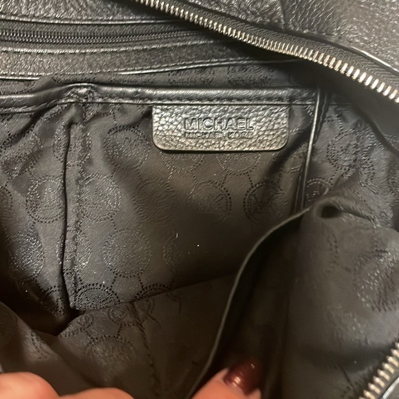 EUC MK Black Leather Hobo - Picture 5 of 13